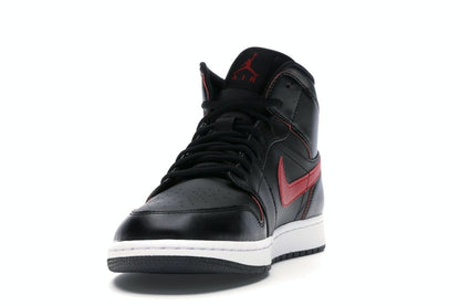 Jordan 1 Retro Mid Black Team Red