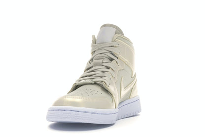 Jordan 1 Mid Goose Feather Yellow (Women's)