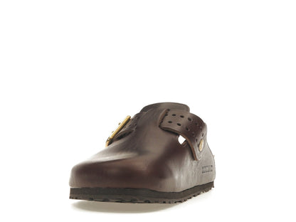 Birkenstock Boston Bold Leather Roast Brown