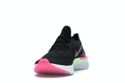 Nike Epic React Flyknit 2 Black Sapphire Hyper Pink (Women's)