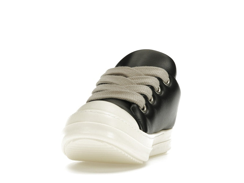 Rick Owens Jumbo Lace Padded Sneaks Low Black Milk