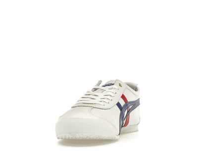 Onitsuka Tiger Mexico 66 White Blue Red Metallic Gold