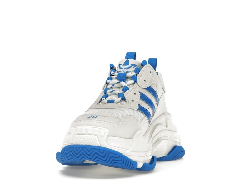 Balenciaga x adidas Triple S White Blue (Women's)