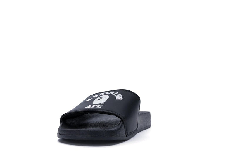 BAPE College Slide Sandals Black