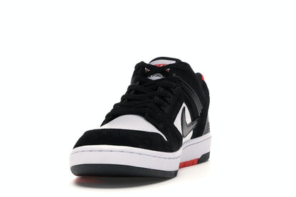 Nike SB Air Force 2 Low Black White Habanero Red