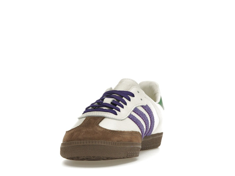 adidas Samba OG Off White Core Purple Green Brown (Women's)