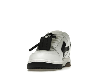 OFF-WHITE Out Of Office OOO 30 MM Low Tops Black White Blue