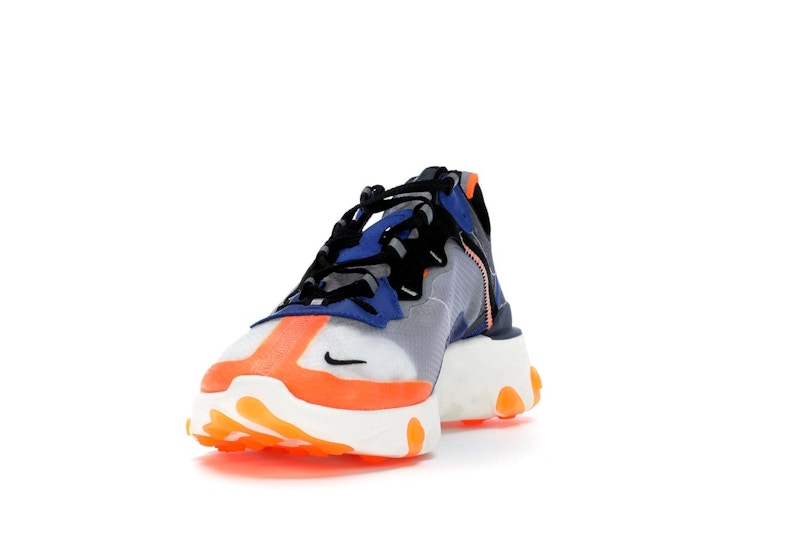 Nike React Element 87 Thunder Blue/Total Orange