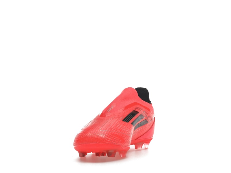 adidas F50 Pro Laceless FG Turbo Aurora Black Platinum Metallic (GS)