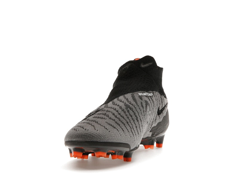 Nike Gripknit Phantom GX Elite Dynamic Fit FG Black Dark Smoke Grey Total Orange