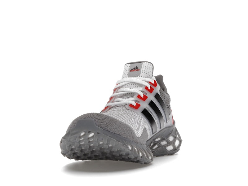 adidas Ultra Boost Web DNA Grey Vivid Red