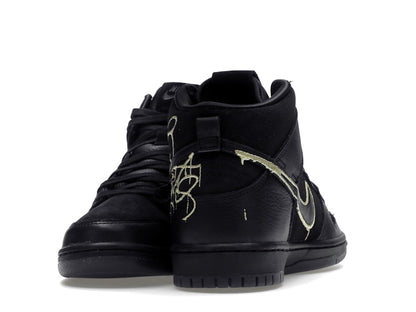Nike SB Dunk High FAUST Black Gold