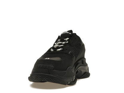 Balenciaga Triple S Black White Laces