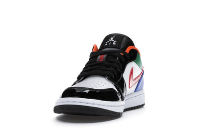 Jordan 1 Low Multi-Color Black Toe (Women's)