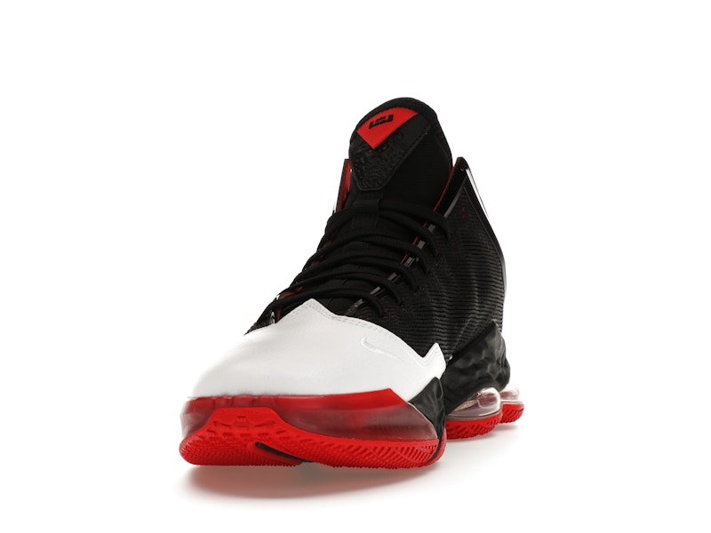 Nike LeBron 19 Low Black White University Red