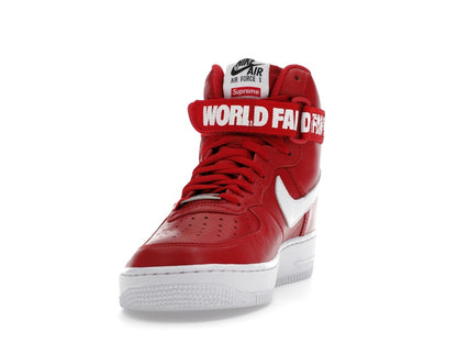 Nike Air Force 1 High Supreme World Famous Red