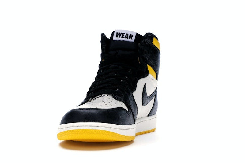 Jordan 1 Retro High Not for Resale Varsity Maize