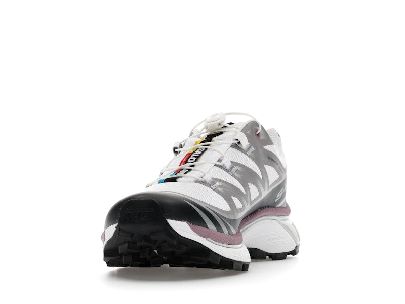 Salomon XT-6 White Black Dusky Orchid