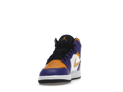 Jordan 1 Mid Lakers (2022) (GS)