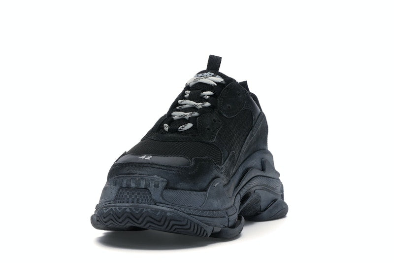 Balenciaga Triple S Triple Black (2018 Reissue) (Pre-Distressed)