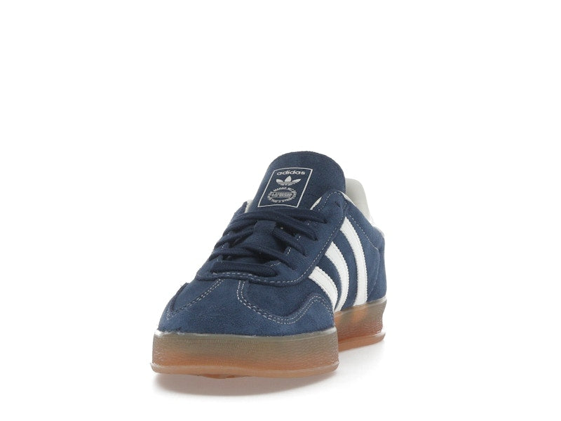 adidas Gazelle Indoor Night Indigo Off White Gold Metallic