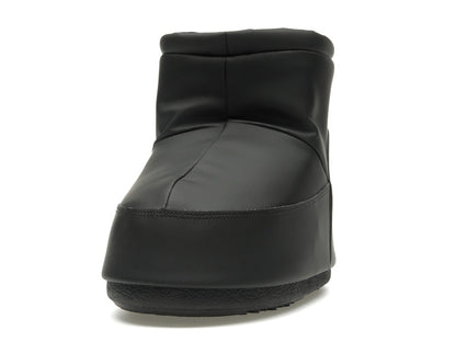 Moon Boot No Lace Rubber Boot Black