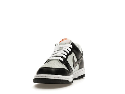 Nike Dunk Low Black Bright Mandarin Mini Swoosh (GS)