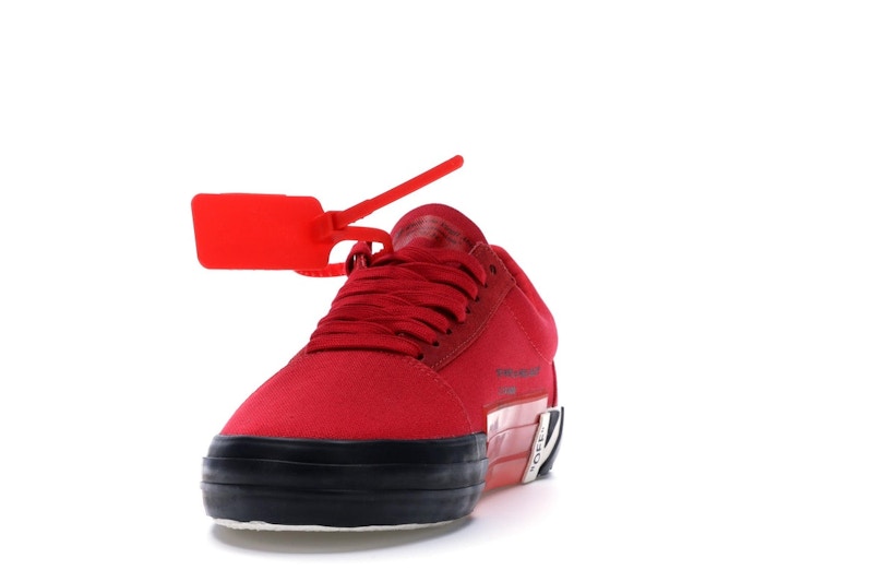 OFF-WHITE Vulc Low Red