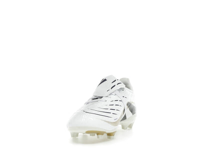 adidas Predator League Fold-Over Tongue FG/MG Cloud White Core Black Gold Metallic (GS)