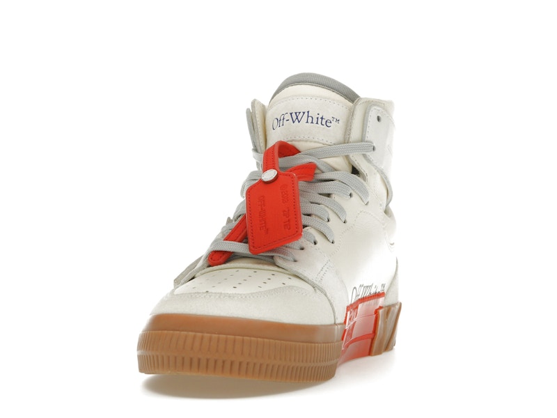 OFF-WHITE Floating Arrow High Top Vulc White Cream