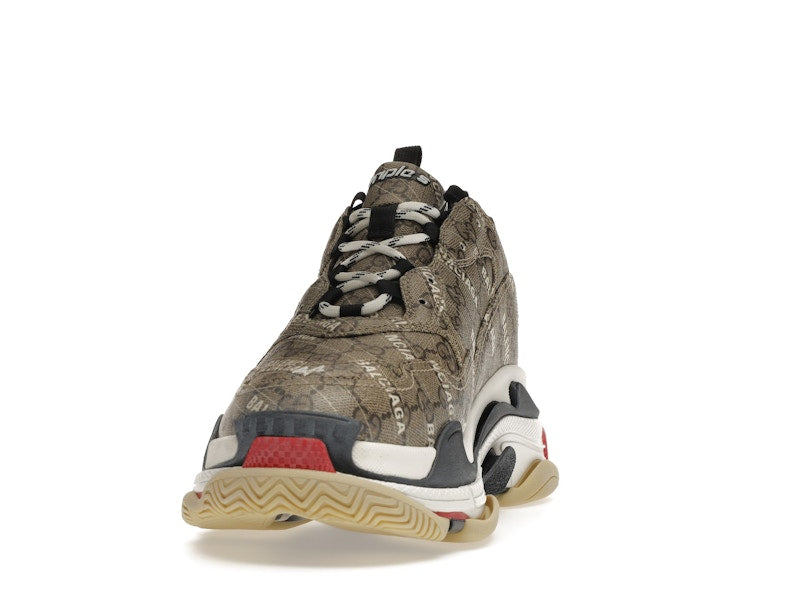 Gucci x Balenciaga The Hacker Project Triple S Beige