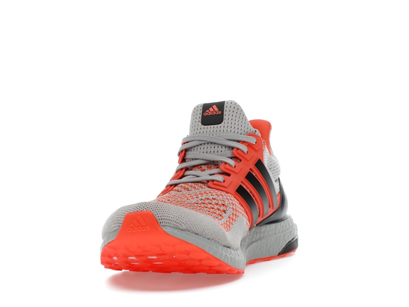 adidas Ultra Boost 1.0 Core Black Impact Orange Grey Two