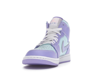 Jordan 1 Mid Purple Aqua