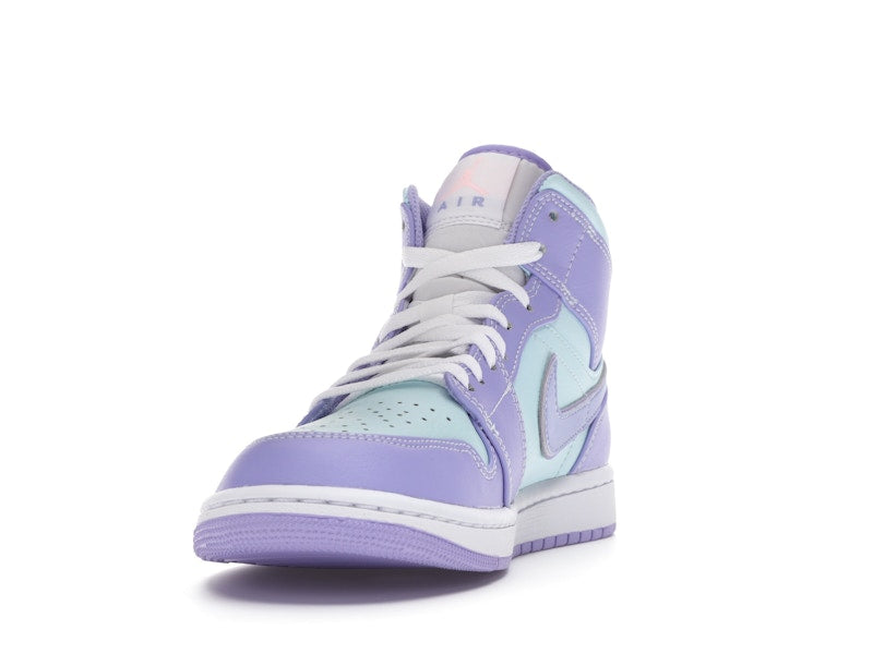 Jordan 1 Mid Purple Aqua