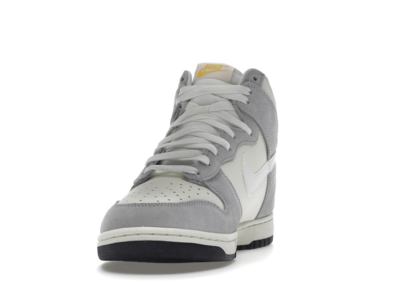 Nike Dunk High Retro Sail Pure Platinum Black White