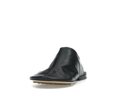 Bottega Veneta Leather Dot Sock Slippers Black (Women's)