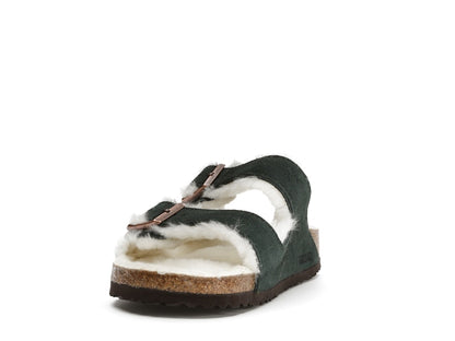 Birkenstock Arizona Shearling Kith Green