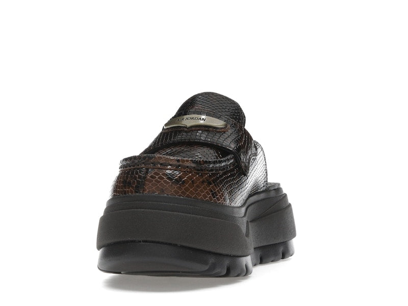 Jordan Mule Croc Velvet Brown (Women's)