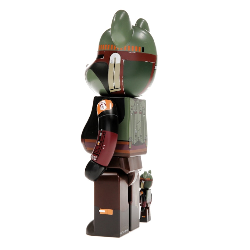 Bearbrick x Star Wars Boba Fett (Recovered Armor) 100% & 400% Set