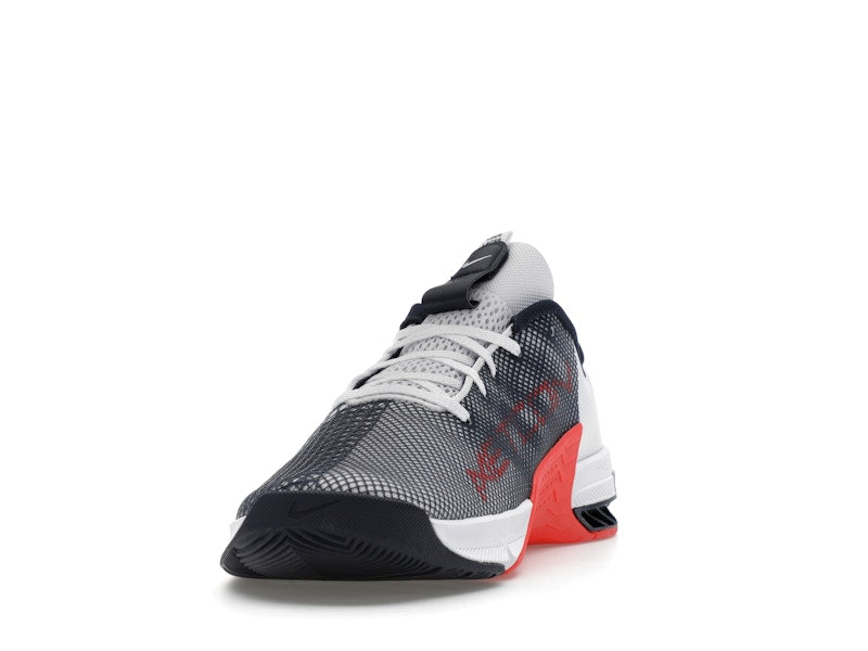 Nike Metcon 8 White Crimson Obsidian