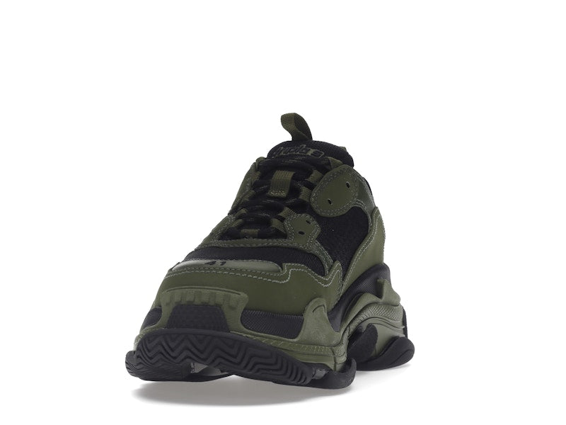 Balenciaga Triple S Dark Green Black