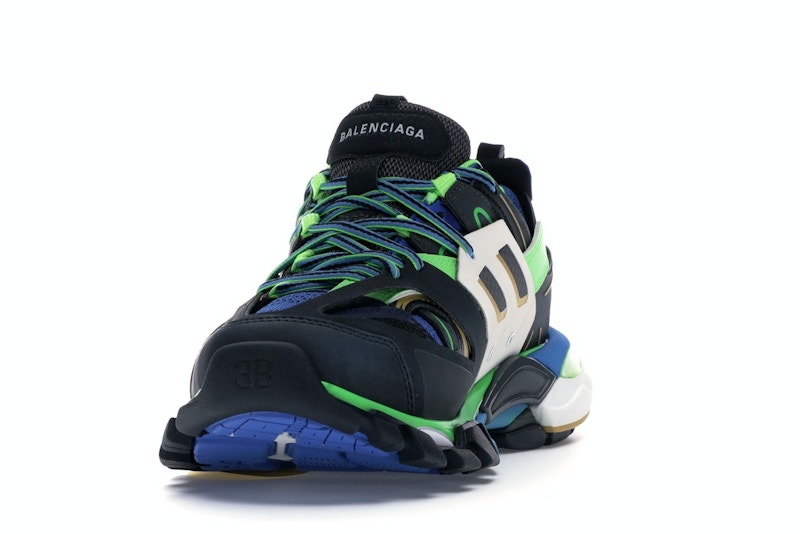 Balenciaga Track Green White Blue