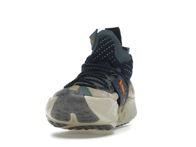 Nike ISPA Sense Flyknit Mineral Slate Magma Orange