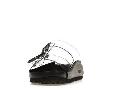 Birkenstock Arizona Transparent Manolo Blahnik Black