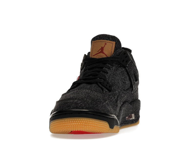 Jordan 4 Retro Levi's Black (GS) (Levi's Tag)