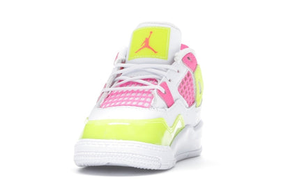 Jordan 4 Retro White Lemon Pink (TD)