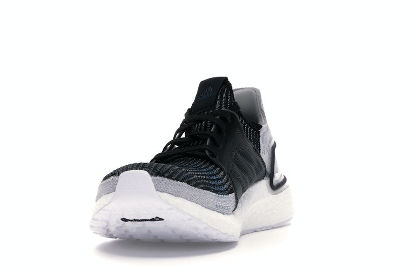 adidas Ultra Boost 19 Core Black Grey Six Shock Cyan