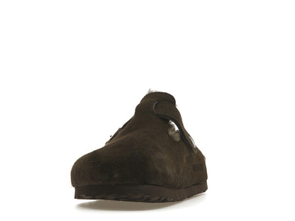 Birkenstock Boston Shearling Suede Mocha