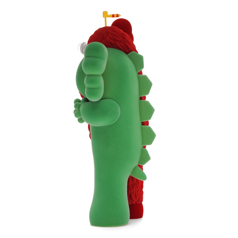KAWS KACHAMUKKU Vinyl Figure Green/Red