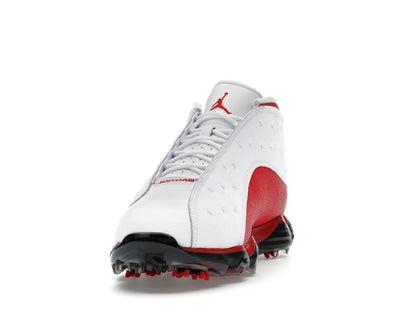 Jordan 13 Retro Golf Cleat White Red